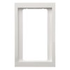 KNX K.1 Ramka z dużym wycięciem śnieżnobiała 13097009