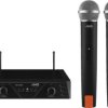 Podwójny zestaw mikrofonu bezprzewodowego UHF TXS-812SET