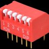 DP 06 Piano dip switch, 6-pin