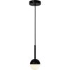 Nordlux 2113153003 Contina Pendant Light G9 Black Opal Glass Soft Light