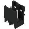 Pin header, 2 pole, pitch 5 mm, straight, black, 1797800000