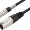kabel XLR Monacor MEL-202/SW 0066680, 2 m, 1 szt.