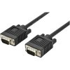 Digitus AK-310103-050-S VGA Cable 15-pin plug to plug Black 5.00 m Ferrite Core