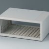 ABS enclosure, (L x W x H) 260 x 185 x 124 mm, gray white (RAL 9002), IP40, B2211207