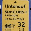 3421480 SDHC card, 32GB, Intenso Class 10