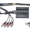 Cordial CYB 8-4 C 15 Kabel wielordzeniowy 15.00 m Ilość wejść:8 x Ilość wyjść:4 x