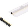 Pin header, 20 pole, pitch 2.54 mm, straight, black, SL12SMD03520SBSM