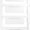 PA device marker, (L x W) 49 x 15 mm, white, 40 pcs, 1877260000