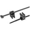 HellermannTyton 156-00948 T50ROSEC4A Cable Tie with clip 4.6mm black 100pcs