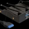 61896 Delock USB 3.0 front panel, 2-port, internal, 19-pin