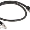 Patchcord RJ45/0.5-BLACK 0.5m