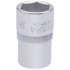 Elora 15307 18mm 1/2" Square Drive Hexagon Socket