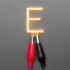 Adafruit Alphabet LED Filament - Warm White Letter 