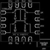 Nonreflective, Silicon SP4T Switch, 0.1 GHz to 6.0 GHz