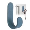 Haczyk ścienny - niebieski - wieszak samoprzylepny - 56x17mm - Uchwyt