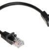 Patchcord RJ45/0.2-BLACK 0.2m