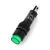 Kontrolka 12V DC - 8mm - zielona