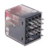 Przekaźnik mocy 230V ac 4PDT TE Connectivity 6A 1.1 W Do montażu na płytce drukowanej 19.5 kΩ Szybkozłącze