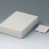 ABS shell housing, (L x W x H) 120 x 118 x 45.5 mm, gray white (RAL 9002), A9413757