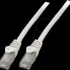 K8104WS.1 Cat.6 U/UTP patch cable CCA, 1 m, white