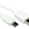 3Mtr Usb 2.0 A M - Micro B M Cable - Wh