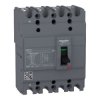 Wyłącznik kompaktowy MCCB, 4-biegunowy-biegunowy, 30A, 550V, 250V, Stałe, Schneider Electric, EZC250N
