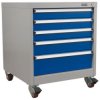 Sealey API5657B Mobile Industrial Cabinet 5 Drawer