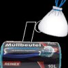 14091 REINEX rubbish bags, 10.0 l, blue, 8.0 µm, x40