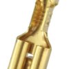 RS PRO Konektor płaski RS PRO Żeńskie Srebrny 0.8 x 6.35 mm długość 19.2 mm Izolacja: Nieizolowane Cyna 16 AWG 14 AWG