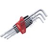 Wiha 7192 ProStar Hex Ball End L-key Set, 9 Piece