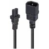 Lindy 30311 1m IEC C14 to IEC C7 (Figure 8) Power Cable