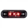 Lampa obrysowa LED czerwona 12/24 V, klosz przyciemniany DARK, 83,7 × 24,2 mm - L1319