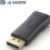 PI151 DisplayPort adapter, DP connector to HDMI-A socket