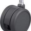 Blickle 845578 LKDB-PUA 75G-ES Podwójna rolka skrętna z tworzywa sztucznego Średnica koła: 75 mm Maksymalne obciążenie: