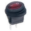Przełącznik klawisz podś. hermet. 230V 6A 2-poz 1-tor 1xNO czerwony KCD8R-230V / 9338