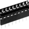 Connfly DS1009-20AT1NX-0A2 Podstawka pod układy scalone Wymiary siatki: 2.54 mm Ilość styków: 20 1 szt. tuba