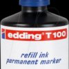 4-T100003 Refill ink, permanent marker, T 100, blue