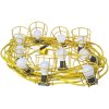 Faithfull Power Plus HL-03ES-22-LED Festoon Lights Low Energy 10 LED Bulbs 110V