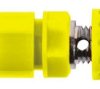 Gniazdo montażowe, rodzaj Żeński, Żółty, 36A, 33 V ac, 70V dc