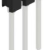 Socket header, 3 pole, pitch 2.54 mm, straight, 10040740