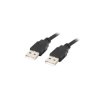Kabel USB-A 2.0 1.8M czarny Lanberg