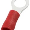 Zacisk oczkowy rozmiar przewodu 1.5mm² Ø 5.3mm izolowany średnica wew 5.3mm Czerwony RS PRO