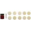 Draper 08958 Polishing Wheels Set for D20 Engraver/Grinder (12 Piece)