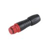 Binder 99 9214 050 05 Female Cable Mnt 5 Pin Red Code with Solder Termination