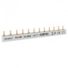 Szyna łączeniowa sztyftowa PS/SB obustronnie izolowana 3-fazowa 12-modułowa 10mm2 DV 9436