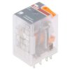 CR-M024AC2 Przekaźnik elektromagnetyczny, DPDT, Napięcie Cewki: 24VAC, max.250VDC