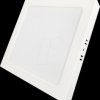 LX300274 LED surface-mounted downlight, square, white, 6W, IP44, 600lm, C
