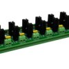 ELECTRONICS-SALON DIN Rail Mount 8 Channel 6 Amp SSR Module Board, in 4~32VDC, out 100~240VAC.