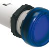 Lampka sygnalizacyjna LED jednoczęściowa niebieska 230VAC LPMLM6