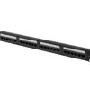 PATCH PANEL 24 PORT 1U 19” KAT.6A CZARNY LANBERG